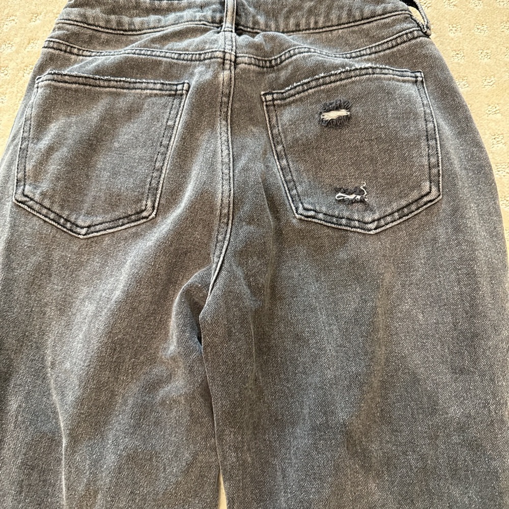 PacSun ‘Go. Good Jeans’ Distressed Straight Jeans Size 26 Gray Vintage Wash - Picture 7 of 7